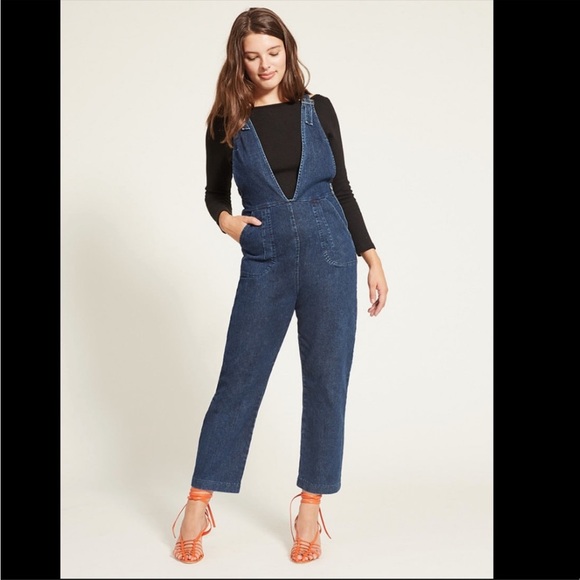 Loup Denim Rhoda Overalls Jumpsuit - Picture 12 of 15